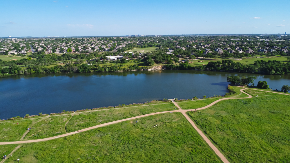 There are lots of trails for outdoor activities in Austin, TX.