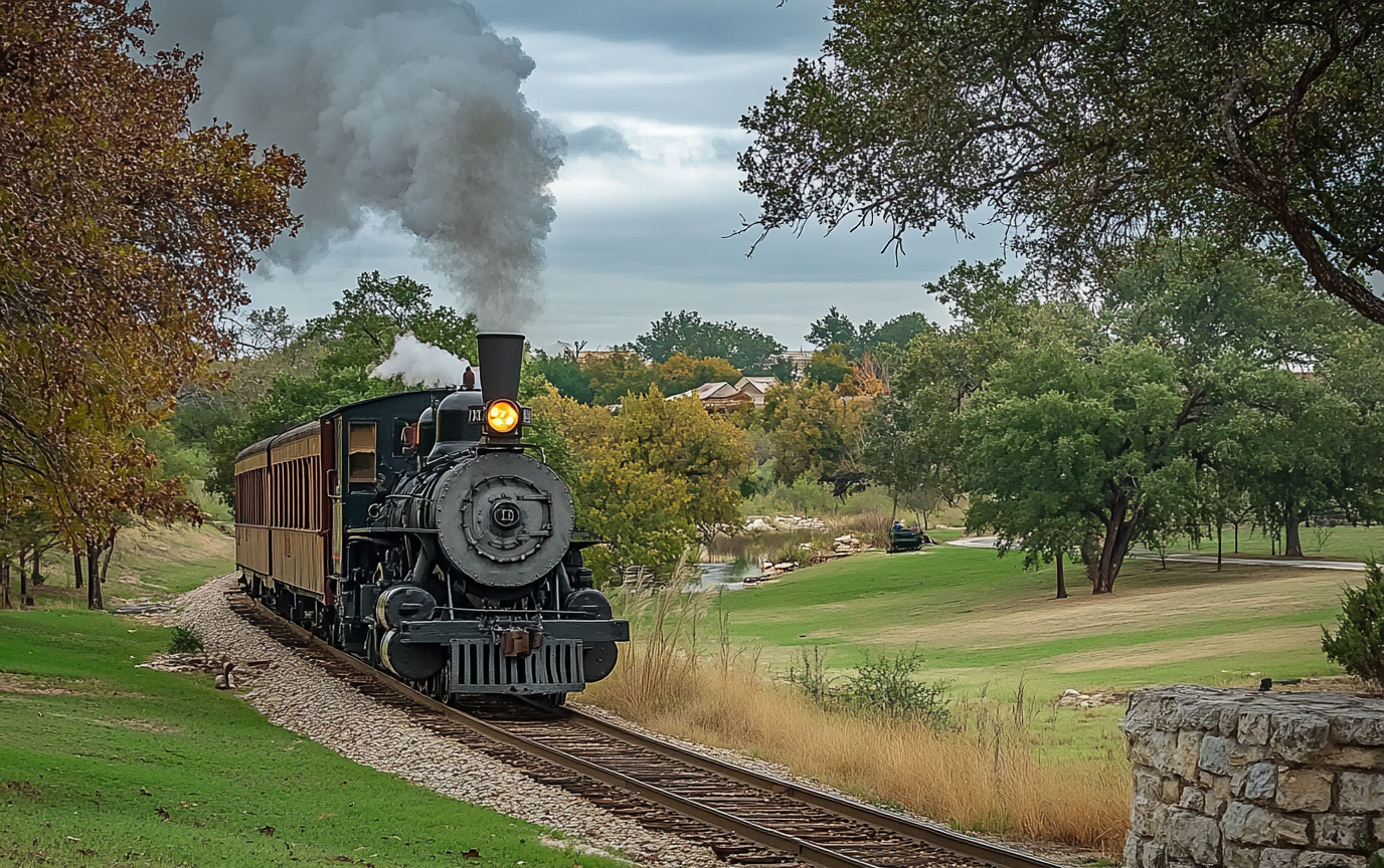 riding a train is a popular thing to do in cedar park tx